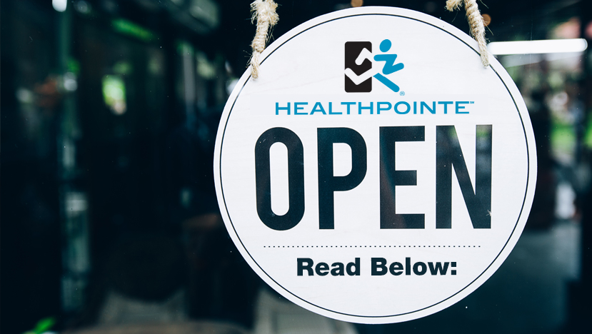 Healthpointe is Open